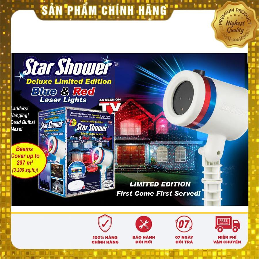 Đèn larse trang trí quán caffe, nhà hàng, Noel và các dịp lễ tết Star Shower