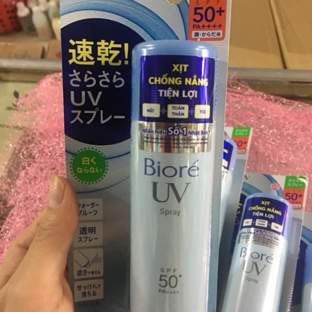 Xịt chống nắng tiện lợi Biore UV Spray