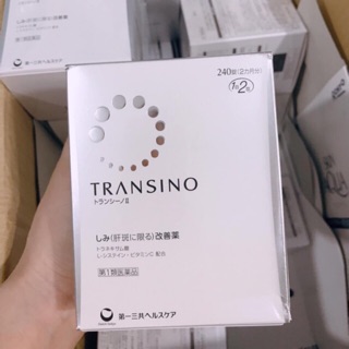 Viên trắng da chống nám Transino 240 viên Nhật Bản