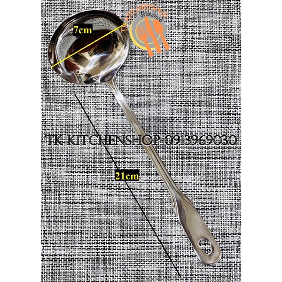 Muỗng canh inox , muôi múc canh inox hàng dày dặn chắc chắn, vá múc canh inox xịn REHANG