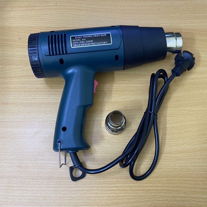 Máy Khò Nhiệt Cầm Tay, Thổi Hơi Nóng 2200W Chính Hãng