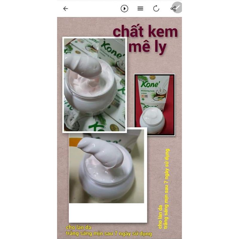 Body kone sửa dừa