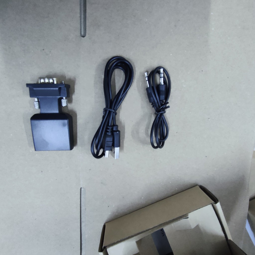 Đầu chuyển đổi vga sang HDMI loại tốt có audio dailyphukien
