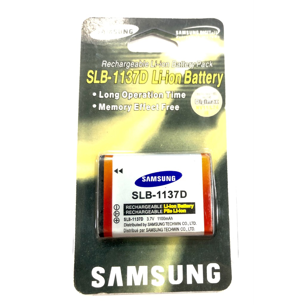 Pin sạc máy ảnh SamSung SLB-1137D