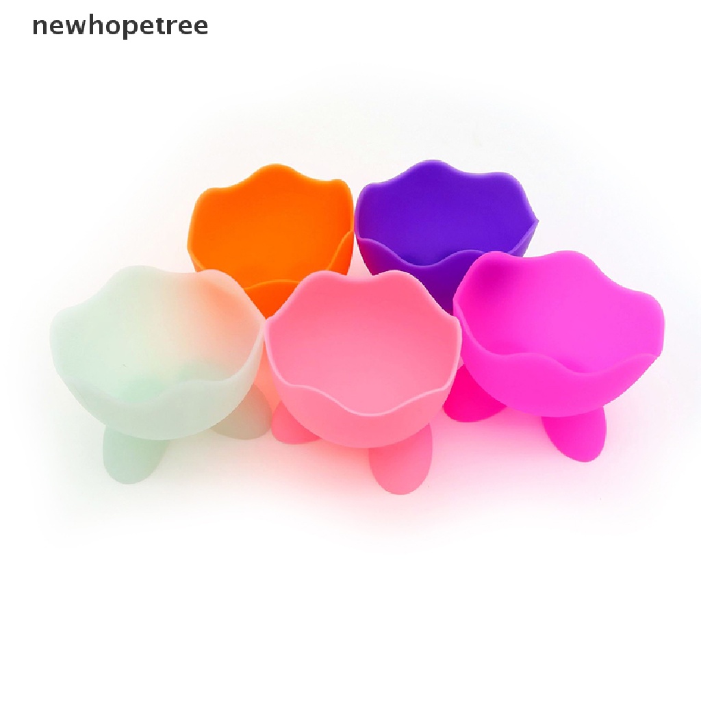 Bộ 5 Cốc Silicone Mềm Đựng Trứng Phục Sinh Sáng Tạo