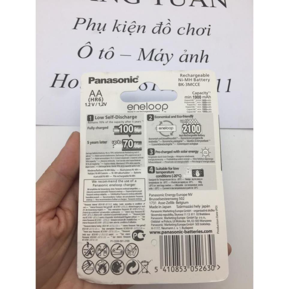 Pin sạc ENELOOP trắng 1900 mAh sạc đến 2100 lần tuổi thọ cao🎁Tặng hộp đựng