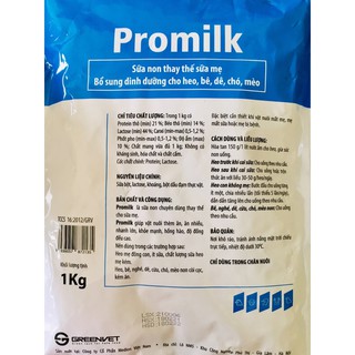 Promilk - Sữa non thay thế sữa mẹ (1kg/gói)