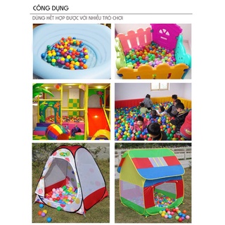 Túi 100 quả banh cho bé