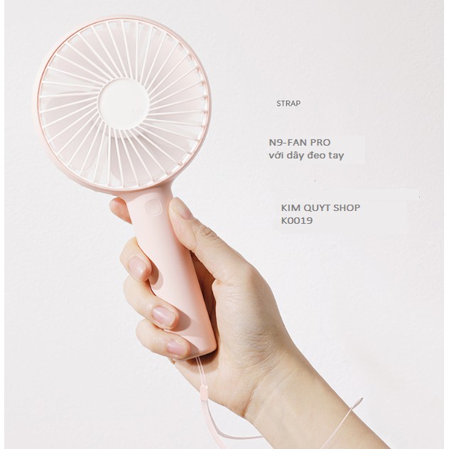 Pin 14h Quạt sạc cầm tay/để bàn Lumena N9-FAN PRO 2 | BigBuy360 - bigbuy360.vn