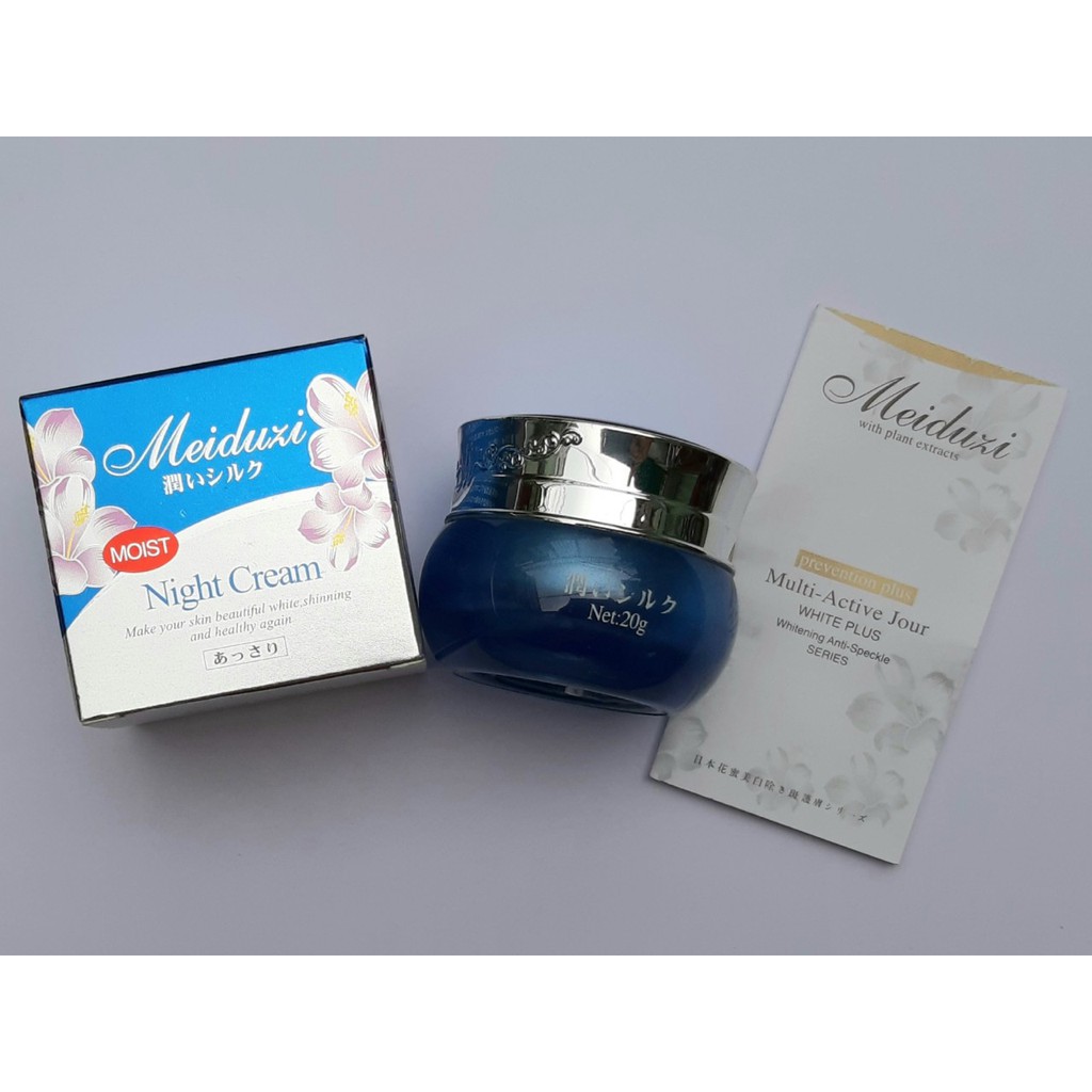 Kem Dưỡng Trắng giảm thâm Nám Ngày Meiduzi White Day Cream 20g Nhật Bản