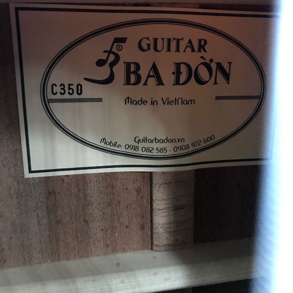 Guitar Classic Ba Đờn C350