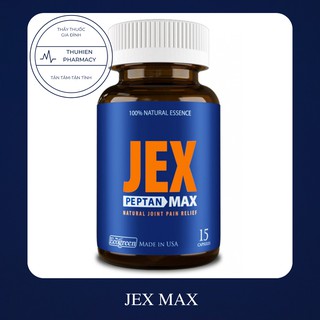 Jex Max (peptan)-thực phẩm chức năng giảm đau xương khớp cấp và mãn tính (hộp30/15vien)