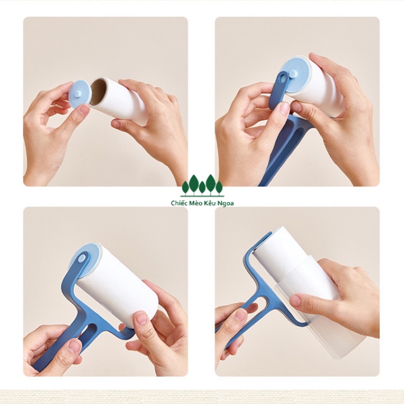 Cây lăn bụi, lông thú cưng...siêu dính [LÕI THAY 60 LỚP] - Tiệm Mèo Moa