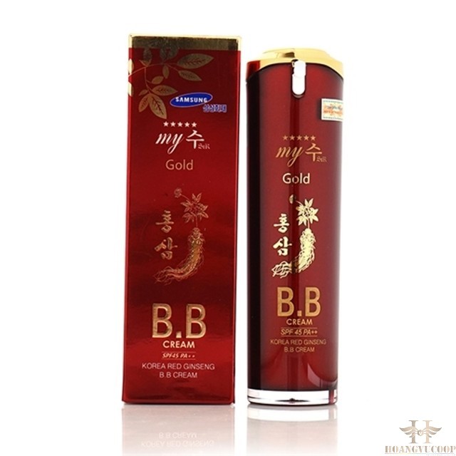 KEM NỀN B.B MY GOLD SÂM ĐỎ HÀN QUỐC