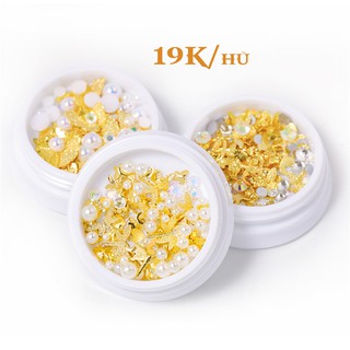 Hũ mix phụ kiện nails