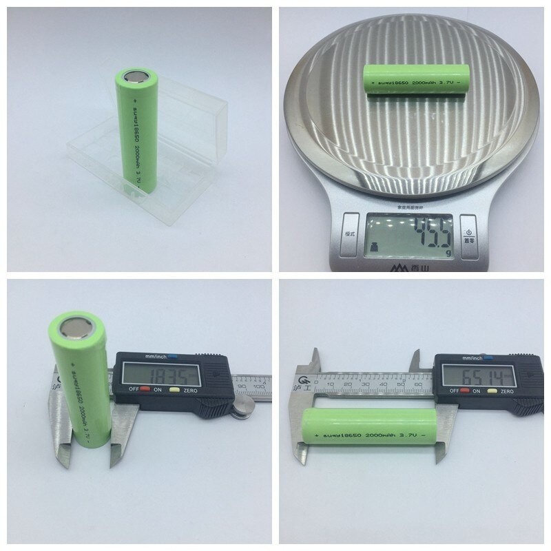 Pin cell 18650 2000mAh 5C 3.7v
