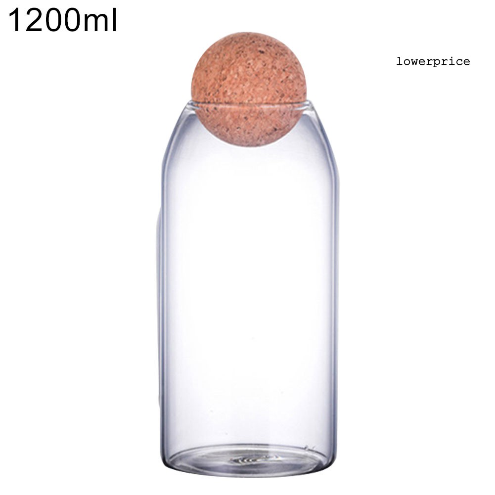 Lọ Thủy Tinh Đựng Trà / Cà Phê Dung Tích 550 / 750 / 1200ml