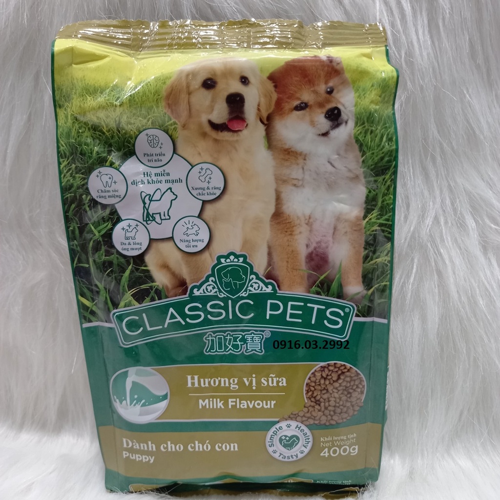 Thức ăn cho chó Classic Pet 400gr