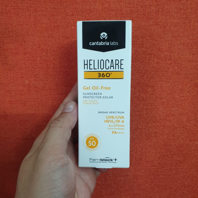 Gel chống nắng dành cho da nhờn, da hỗn hợp Heliocare 360 Gel Oil free SPF 50 50ml