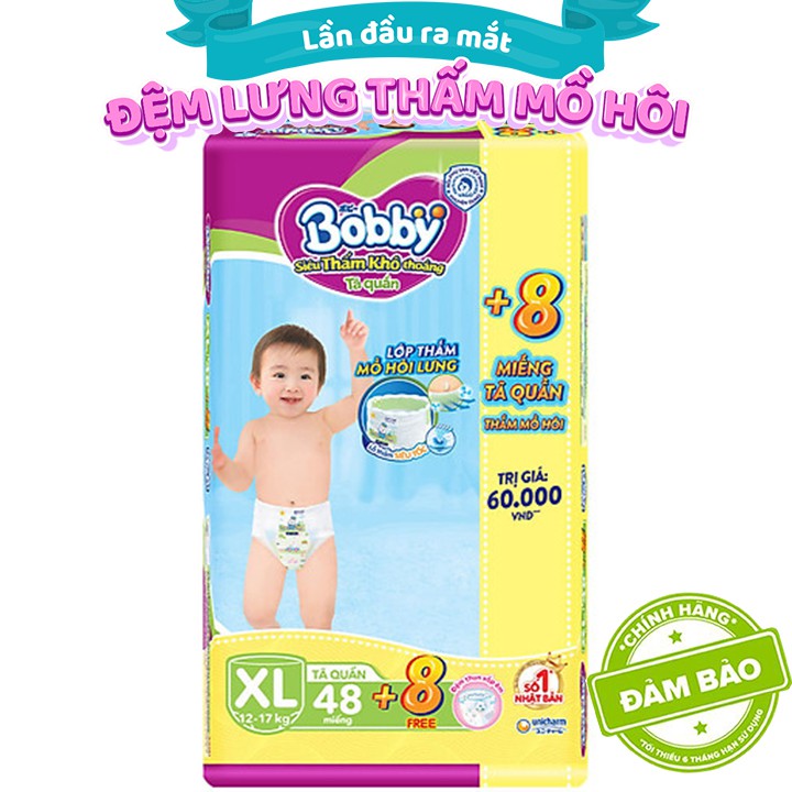 TÃ QUẦN BOBBY XL48+8 miếng