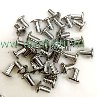 [500 gram] Đinh tán IV đặc ruột - màu BẠC - VN