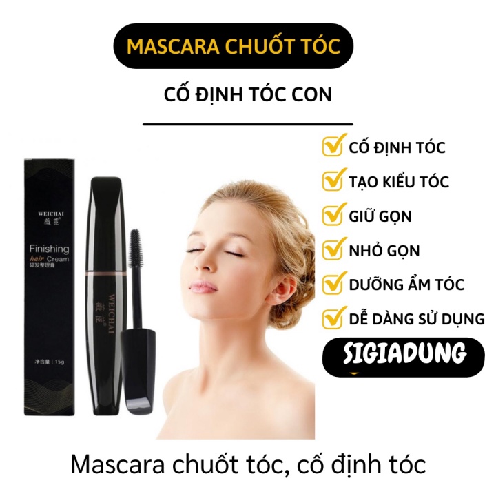 [SGD] Mascara Chuốt Tóc - Chải Tóc Mascra Cố Định Tóc Con, Giữ Nếp Và Nuôi Dưỡng Tóc 5589