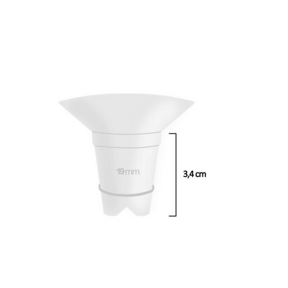 Trợ Phễu Silicon Mamachoice NewFit, Đệm Giảm Size Trong Suốt Hút Sữa Êm Ái Hiệu Quả Hơn