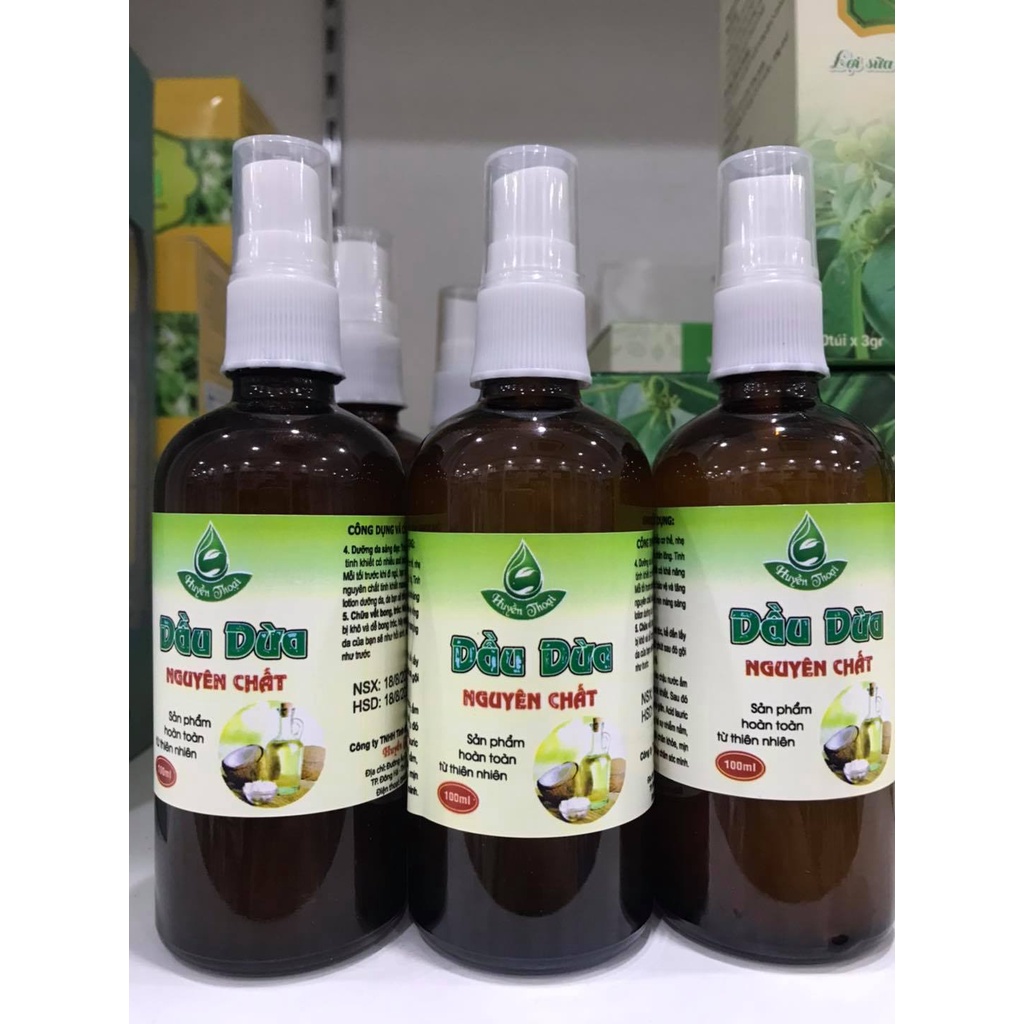 Dầu dừa chai xịt 100ml