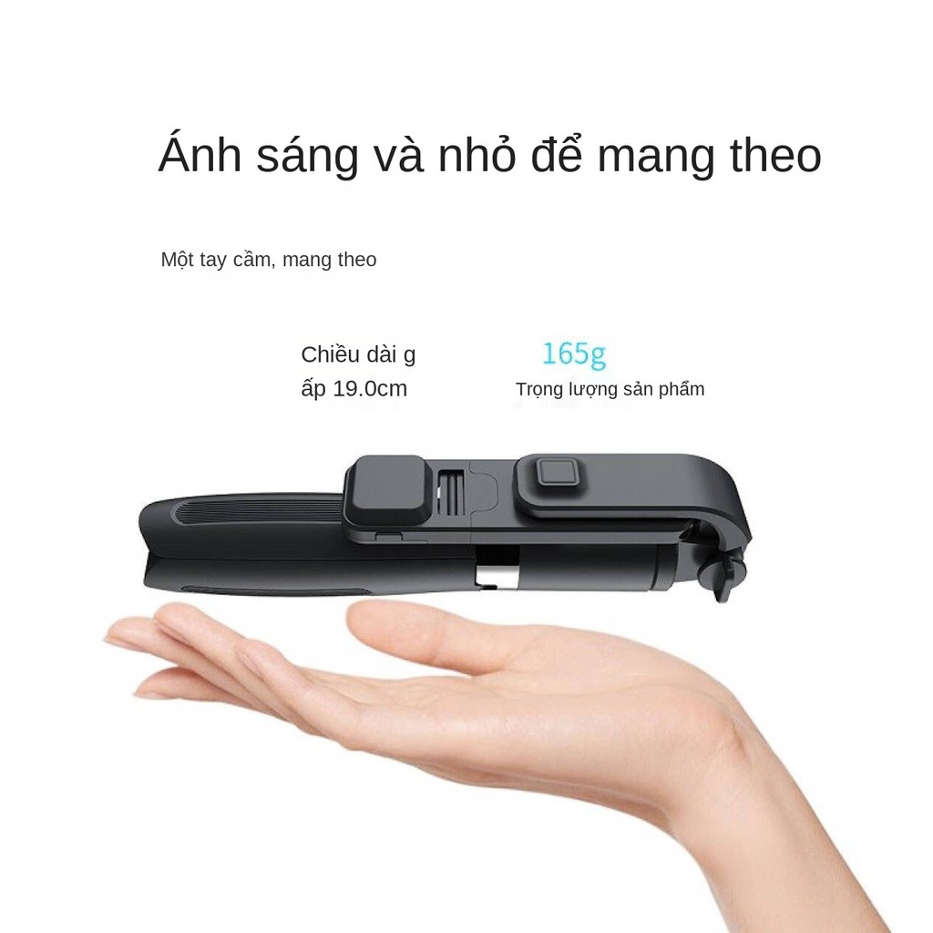 Kéo dài gậy tự sướng Làm đẹp lấp đầy ánh sáng Chân máy tích hợp Bluetooth Huawei OPPO Apple giá đỡ phát sóng