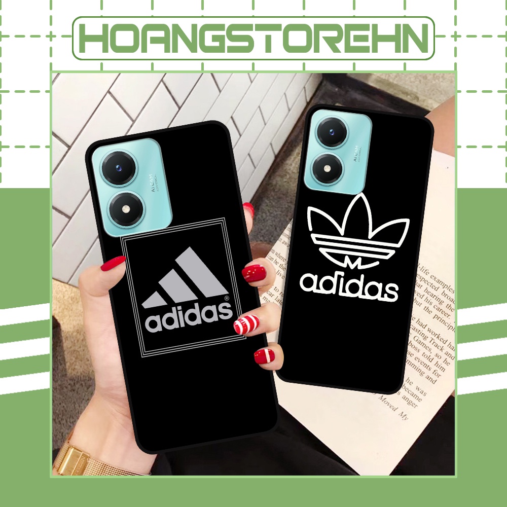 Ốp lưng Vivo Y02s in hình thương hiệu a.d.i.d.a.s siêu đẹp