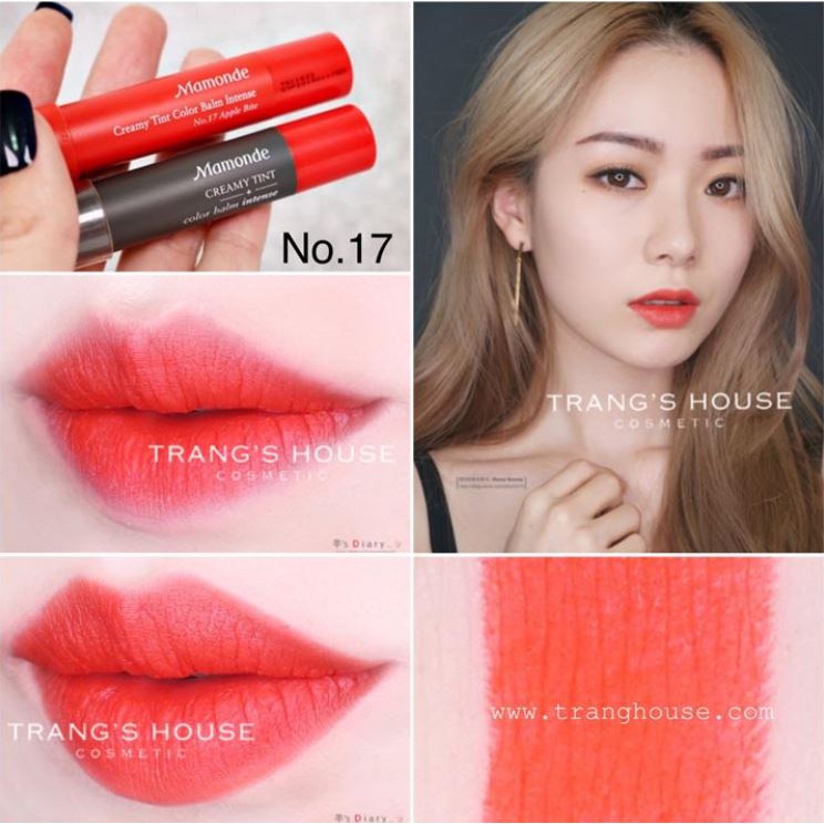 SALE OFF 50% - Son sáp mamonde  creamy tint color blam phiên bản mới nhất 2018 | BigBuy360 - bigbuy360.vn