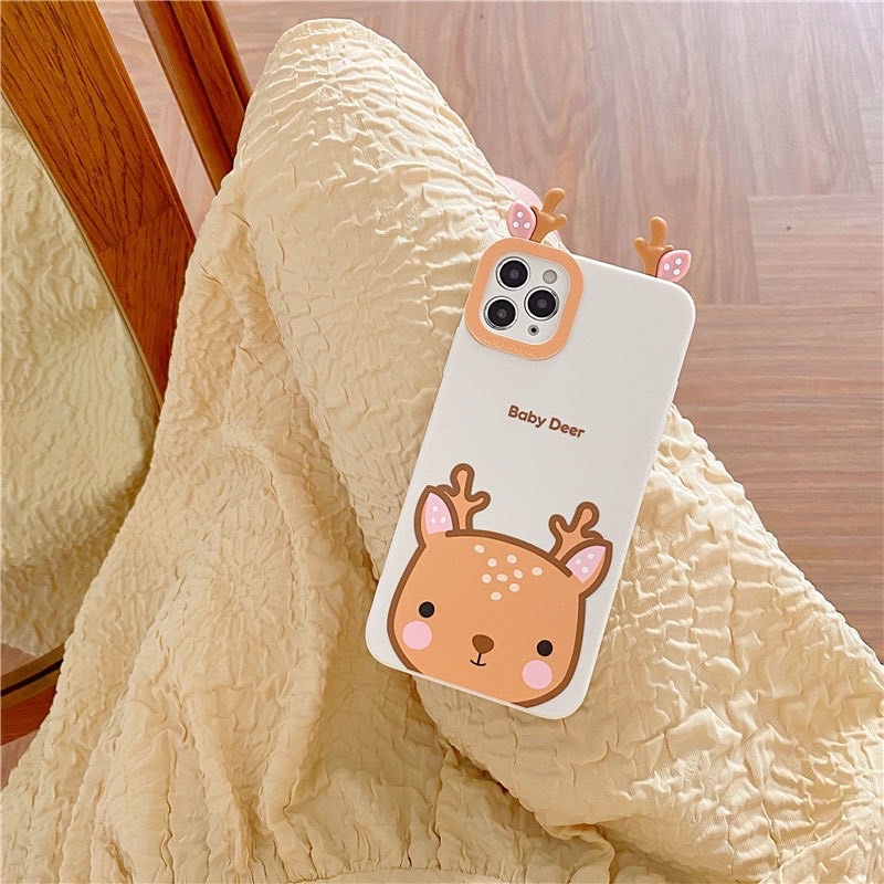 Ốp điện thoại tai thỏ viền chống sốc bảo vệ camera TPU/ Full các dòng iphone/samsung/oppo/vivo/vsmart/xiaomi/...