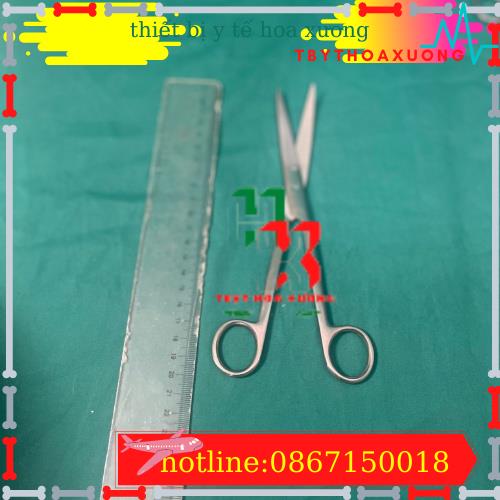 [Hàng Chính Hãng] Kéo Y Tế Cong Nhọn 2 Đầu 20cm - Pakistan