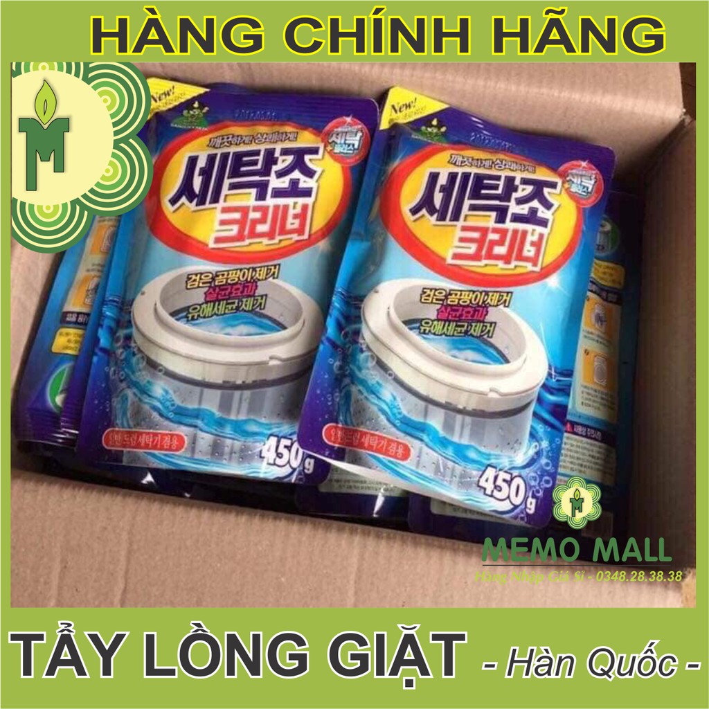 2 GÓI BỘT TẨY LỒNG GIẶT HÀN QUỐC (450gr/gói)