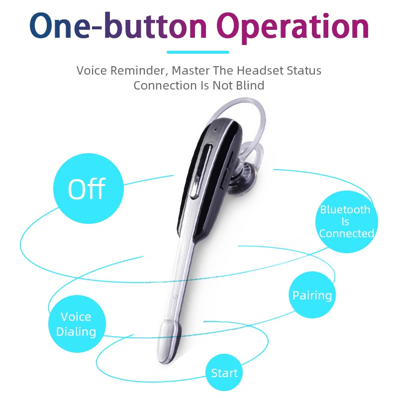 Tai nghe Bluetooth không dây thể thao thiết kế rảnh tay