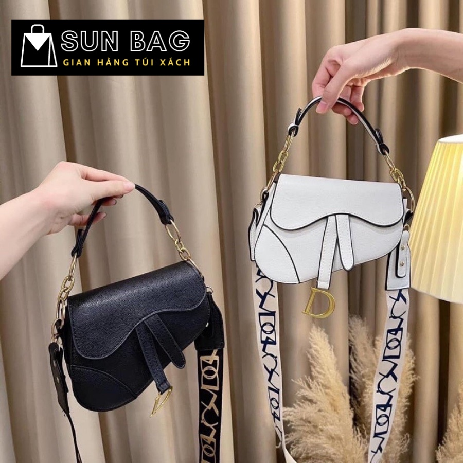 Túi xách nữ đeo chéo, túi đi chơi, đi học, da cao cấp size 22cm SB025