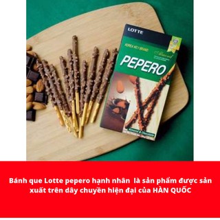Bánh que Pepero hạnh nhân