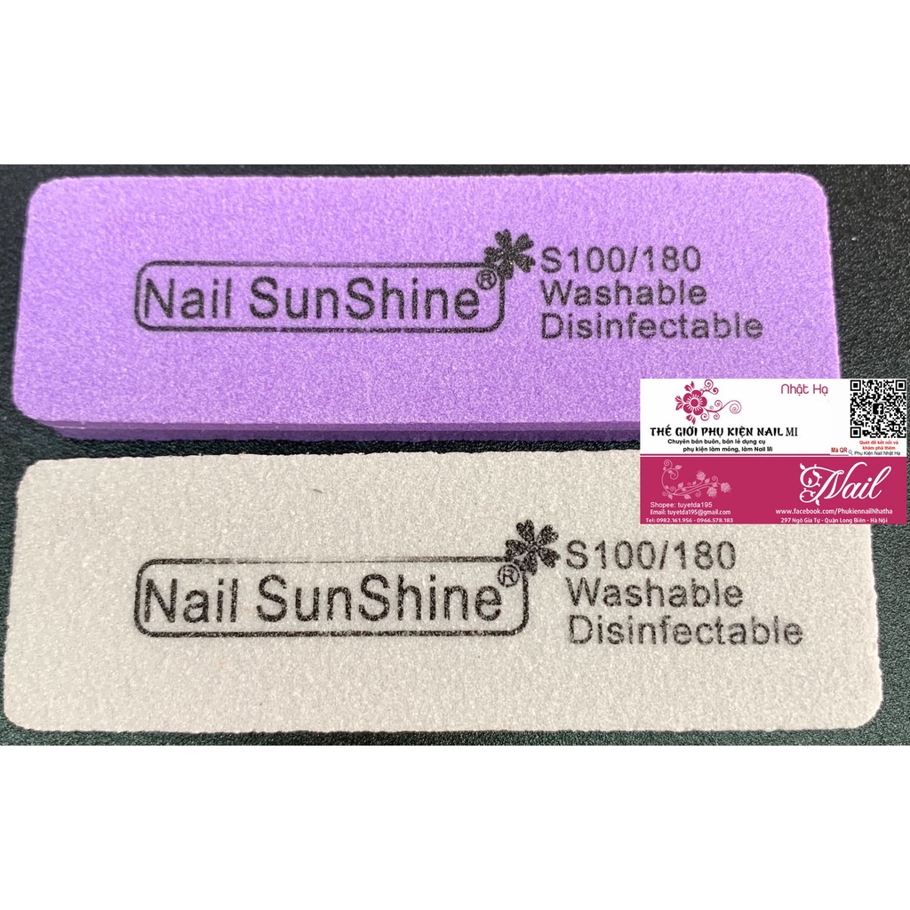 Dũa Phào Bafe Nail SunShine - Bịch 20 chiếc