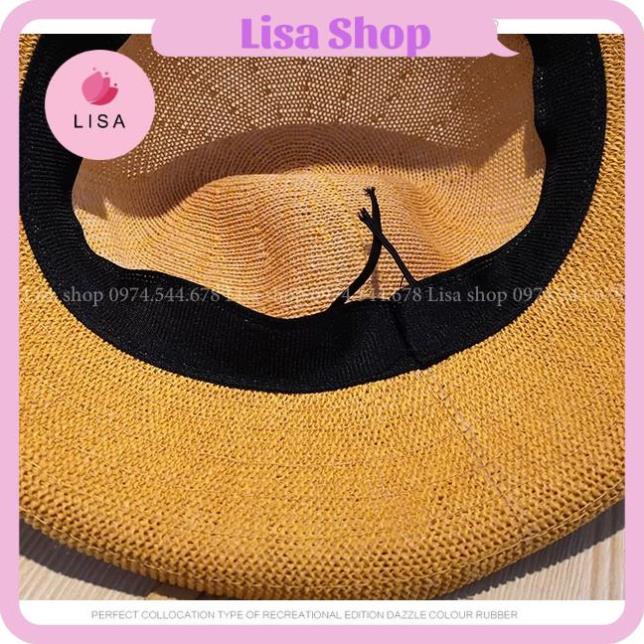 [HÀNG LOẠI 1- ẢNH THẬT] Mũ che nắng thời trang, nón đi nắng vành nhỏ phối nơ phong cách Hàn Quốc cực hot, mẫu M6