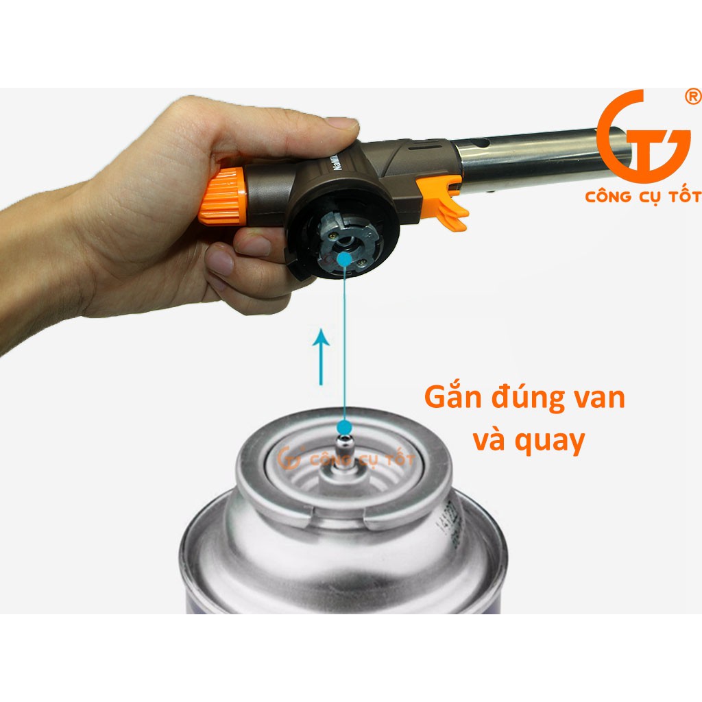 Khò Gas Cầm Tay NaMiLux - Đầu Khò Ga - Sử Dụng Cho Bình Gas Mini - An Toàn , Tiện Lợi, Độ Bền Cao TS2022RN