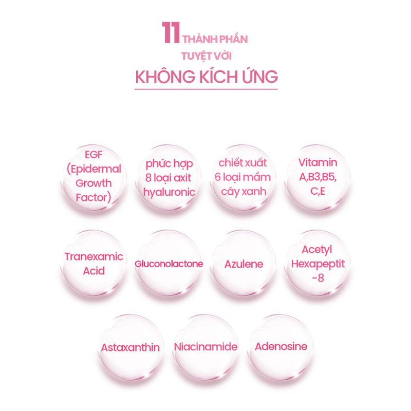 Serum dưỡng trắng da, cấp ẩm và làm sáng da vitamin B5 WHISIS Pure Esthetic Whitening Therapy Ampoule 30m