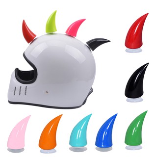 Sừng Cao Su Ác Quỷ Trang Trí Mũ Bảo Hiểm