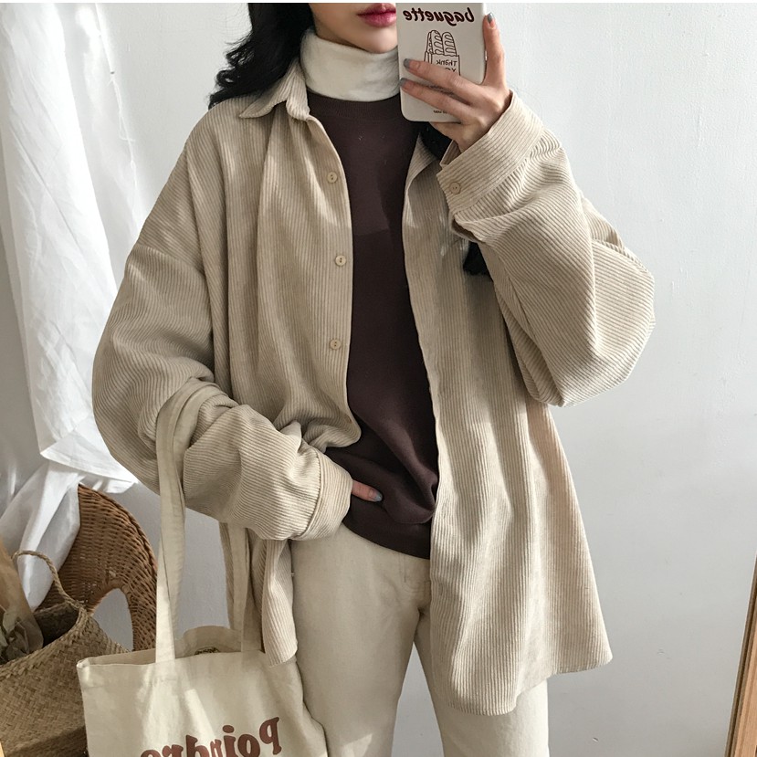 (A54) áo ulzzang nhung retro 3 màu | BigBuy360 - bigbuy360.vn
