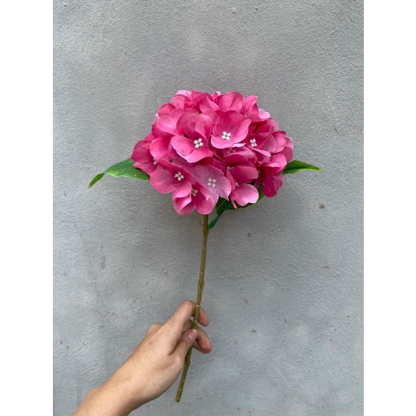 Hoa Cẩm Tú Cầu Đại Phong Cách Vintage dài 46 cm trang trí nhà cửa