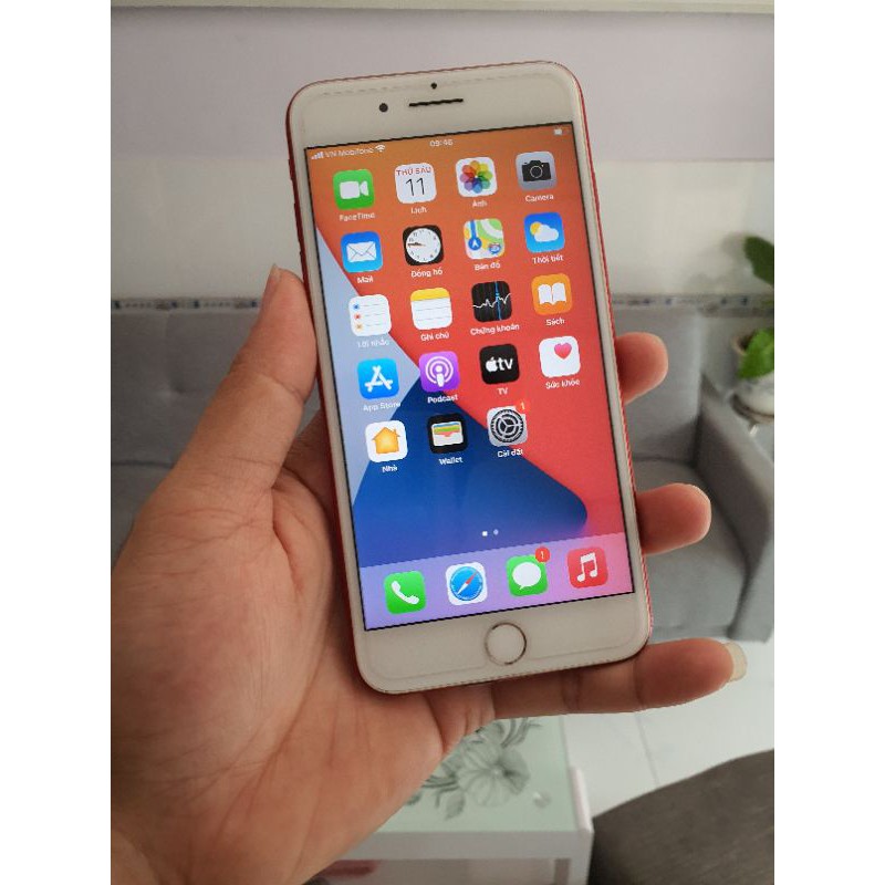 iPhone 7Plus 128GB Đỏ Zin đẹp,Bảo hành 6 tháng