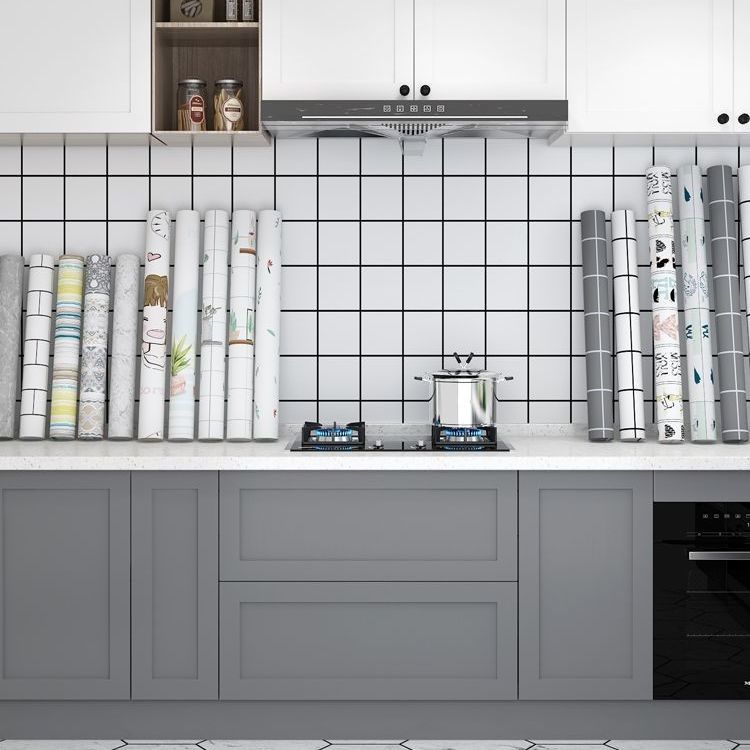 Miếng dán tường nhà bếp chống thấm dầu chịu nhiệt cao