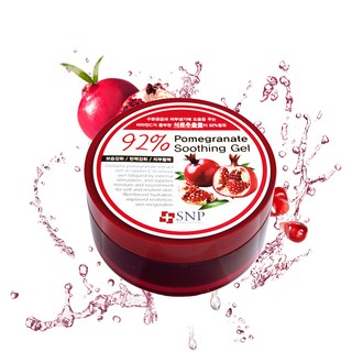 Gel dưỡng da chiết xuất lựu SNP Pomegranate 92% Soothing Gel 300g