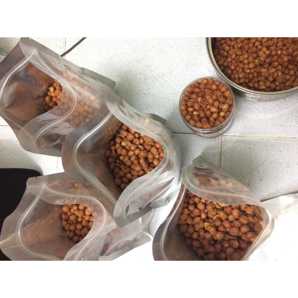 Đậu Phộng Rang Tỏi Ớt Giòn Rụm Béo Ngậy 500G