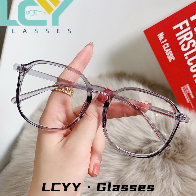 Mắt Kính Chống Ánh Sáng Xanh TR90 Thời Trang Mới Cho Nữ # 0°-4.0° Spot / 21007