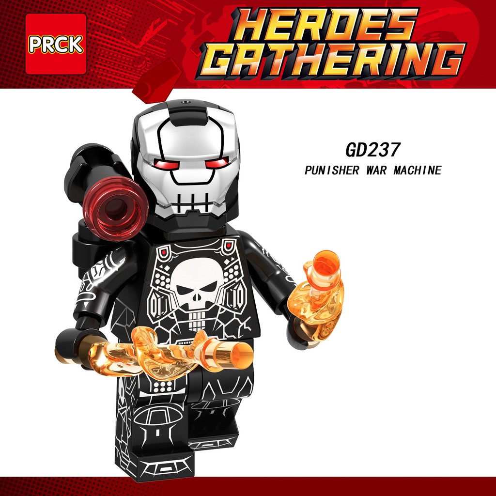 Minifigures Các Mẫu Nhân Vật Ironman Mark85 Mark 50 - Lắp Ráp Nhân Vật Người Sắt MK85 MK50